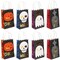 24 Pack Halloween Paper Goodie Bags with Handles for Kids Trick or Treat Candy Gift, Party Favor Supplies, 3 Designs